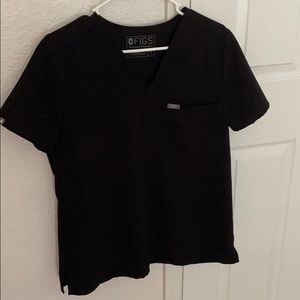 Black Figs Scrub Top